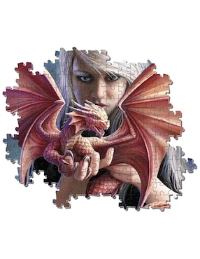 Rompecabezas Dragones Místicos Clementoni 1000 piezas