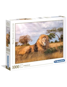 Rompecabezas Majestuoso león Clementoni 1000 piezas