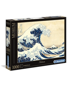 Rompecabezas La Gran Ola de Hokusai Clementoni 1000 piezas