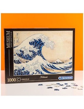 Rompecabezas La Gran Ola de Hokusai Clementoni 1000 piezas