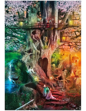 Rompecabezas El Arbol de los Sueños Clementoni 1500 piezas