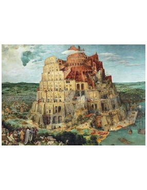 Rompecabezas Torre De Babel Clementoni 1500 Piezas