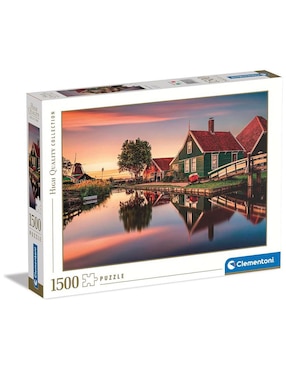 Rompecabezas Zaanse Schans Clementoni 1500 piezas
