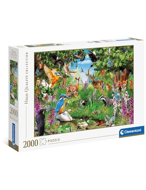 Rompecabezas Bosque Fantastico Clementoni 2000 piezas