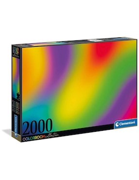 Rompecabezas Degradado Colores Clementoni 2000 piezas