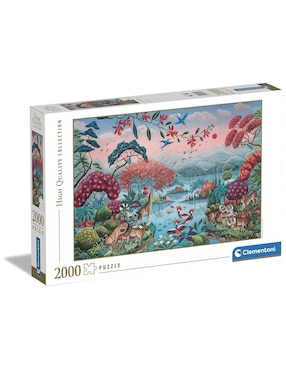 Rompecabezas La Jungla Pacifica Clementoni 2000 piezas