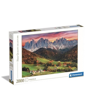 Rompecabezas Val Di Funes, Italia Clementoni 2000 piezas