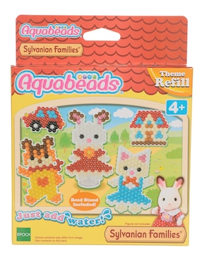 Set personajes Aquabeads Sylvanian Families juego didáctico para niña