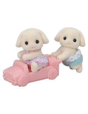 Flora Rabbit Twins Sylvanian Families