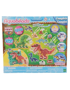 Dinosaur World Aquabeads Juego Didáctico Unisex