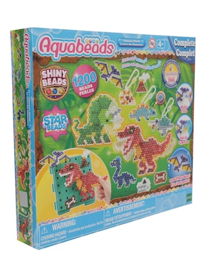 Dinosaur World Aquabeads juego didáctico unisex