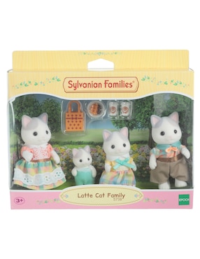 Set Muñecas Sylvanian Families Latte Cat