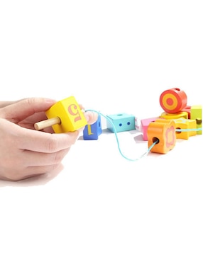 Ensarte Oruga Topbright juego didáctico infantil unisex