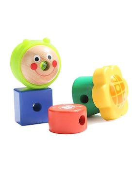 Ensarte Oruga Topbright juego didáctico infantil unisex