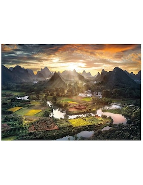 Rompecabezas Vista de China Clementoni 2000 piezas