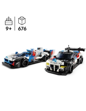 Lego Speed Champions Autos de carreras BMW M4 GT3 y BMW M Hybrid V8 76922
