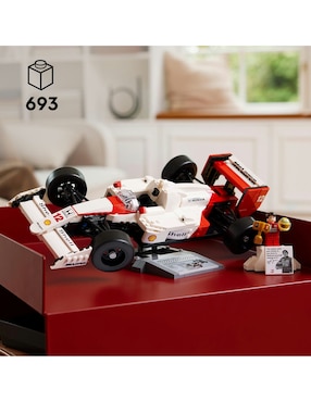 LEGO Icons McLaren MP4/4 y Ayrton Senna 10330