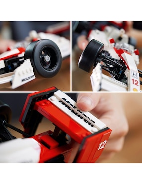 LEGO Icons McLaren MP4/4 y Ayrton Senna 10330