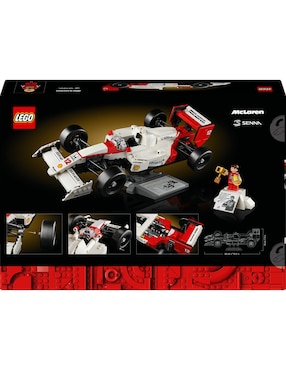 LEGO Icons McLaren MP4/4 y Ayrton Senna 10330
