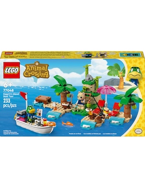 Lego Animal Crossing Tour isleño en la barca del Capitán 77048