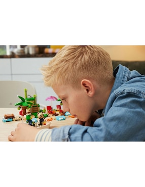 Lego Animal Crossing Tour isleño en la barca del Capitán 77048