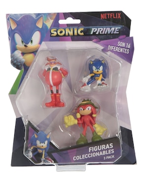 Set Figuras De Colección Sonic Ruz