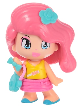 Tubo Con 3 Personajes Pinypon