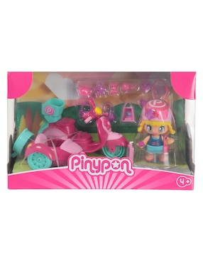 Muñeca Pinypon Moto Y Coche