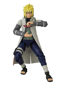 Figura De Colección Naruto Shippuden Namikaze Minato Bandai Articulado