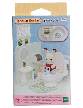 Accesorio Para Muñeca Sylvanian Families Toilet Set