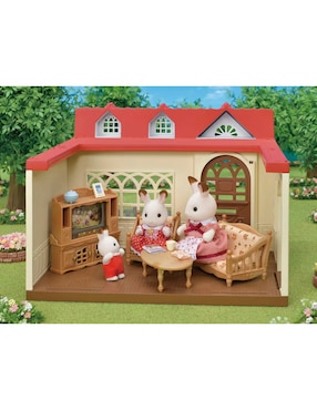 Casa de muñecas Sylvanian Families Dulce casita de las frambuesas