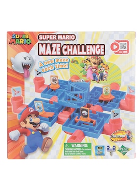 Maze Challenge Mario Bros Juego Didáctico Unisex