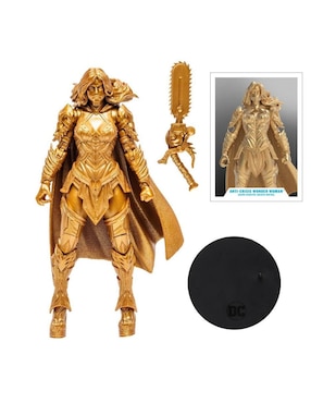 Figura de colección DC Multiverse Wonder Woman Bandai articulado