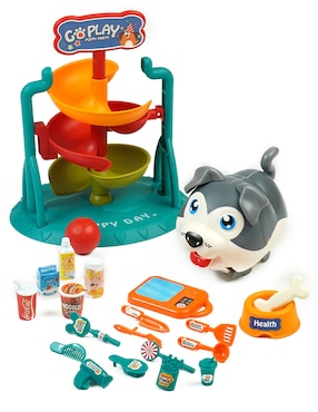 Pet Play Set Toy Town Juego Entretenimiento Unisex