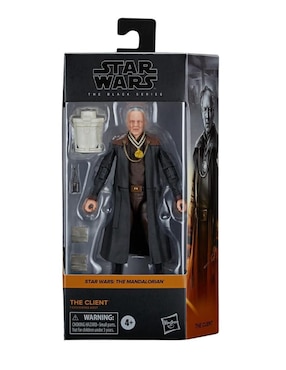 Figura de colección Star Wars: The Black Series El cliente Hasbro articulado