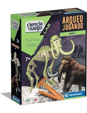 Arqueojugando Mamut Fosforescente Clementoni