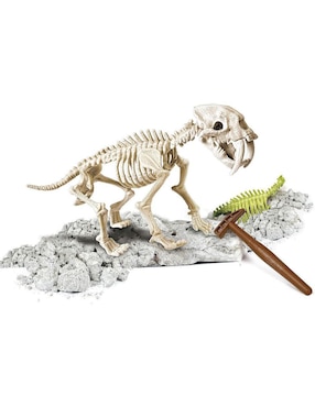 Arqueojugando Smilodon Fluorescente Clementoni