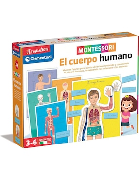 El Cuerpo Humano Montessori Clementoni