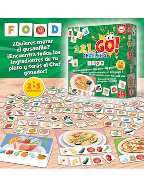 3,2,1 Go Reto Comida Educa