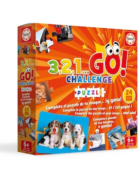 3,2,1 Go Reto Rompecabezas Educa
