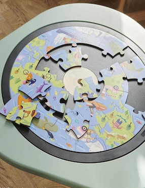 Rompecabezas La vuelta al mundo Stokke 49 piezas