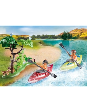 Playmobil Camping con hoguera 71425