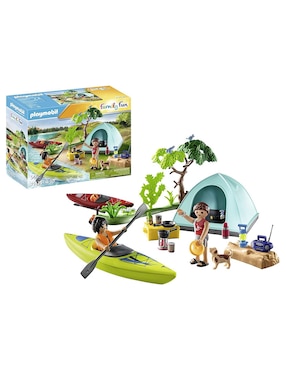 Playmobil Camping con hoguera 71425