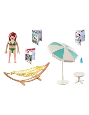 Playmobil Tumbona de playa 71428 Family Fun