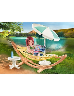 Playmobil Tumbona de playa 71428 Family Fun