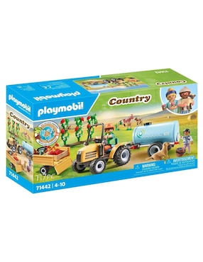 Playmobil Tractor con tráiler y cisterna 71442 Country