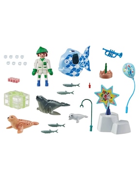 Playmobil My Life Cuidadora Con Animales