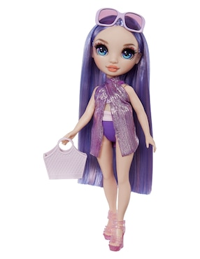 Muñeca fashion Rainbow Swim & Style