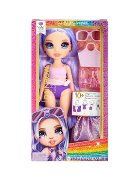 Muñeca fashion Rainbow Swim & Style