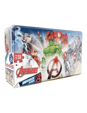 Rompecabezas Marvel Avengers 4 en 1 Novelty 135 piezas